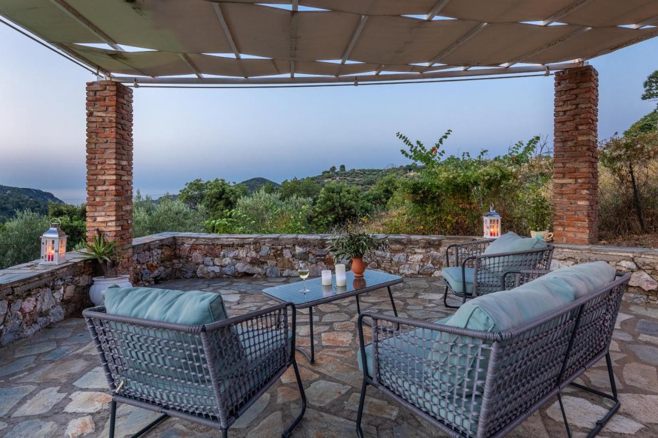 Villa Fotini Kalivi In Raches Panormos  Zewnętrze zdjęcie