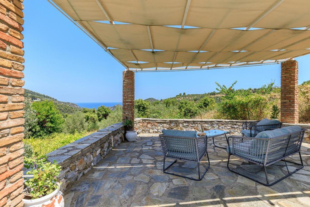 Villa Fotini Kalivi In Raches Panormos  Zewnętrze zdjęcie
