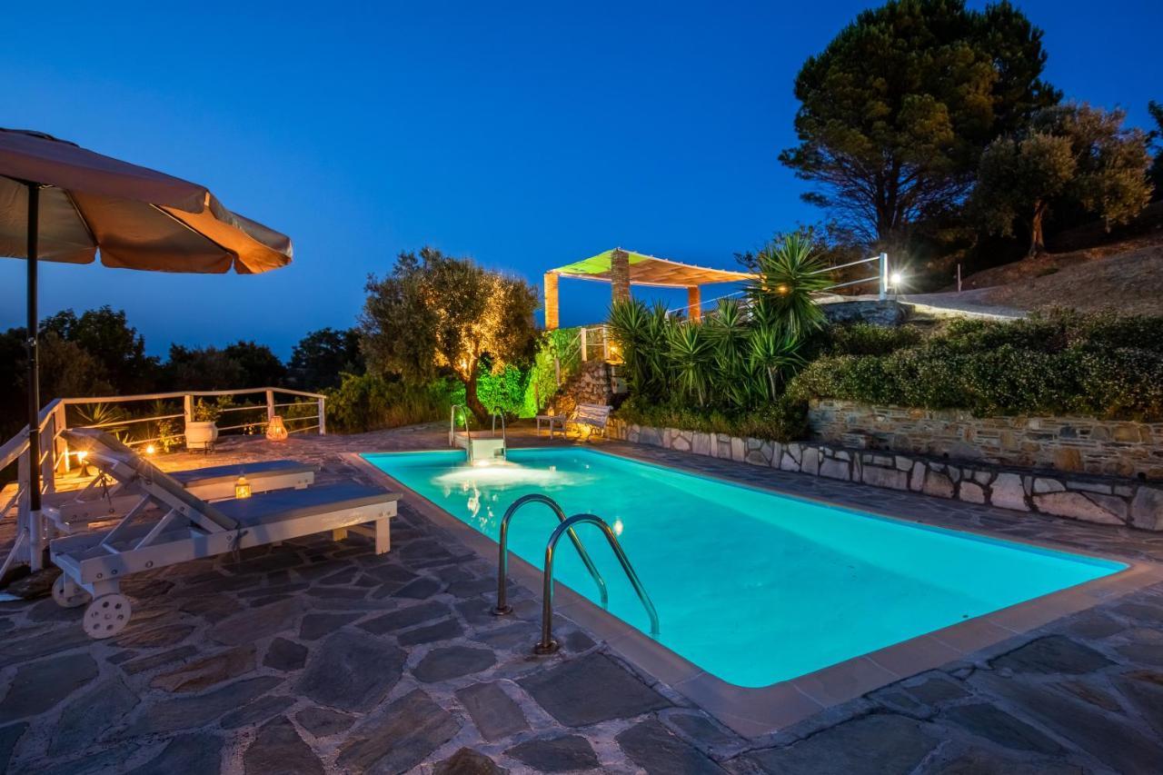 Villa Fotini Kalivi In Raches Panormos  Zewnętrze zdjęcie
