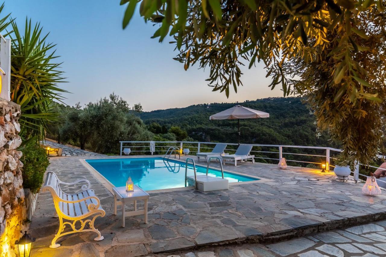 Villa Fotini Kalivi In Raches Panormos  Zewnętrze zdjęcie