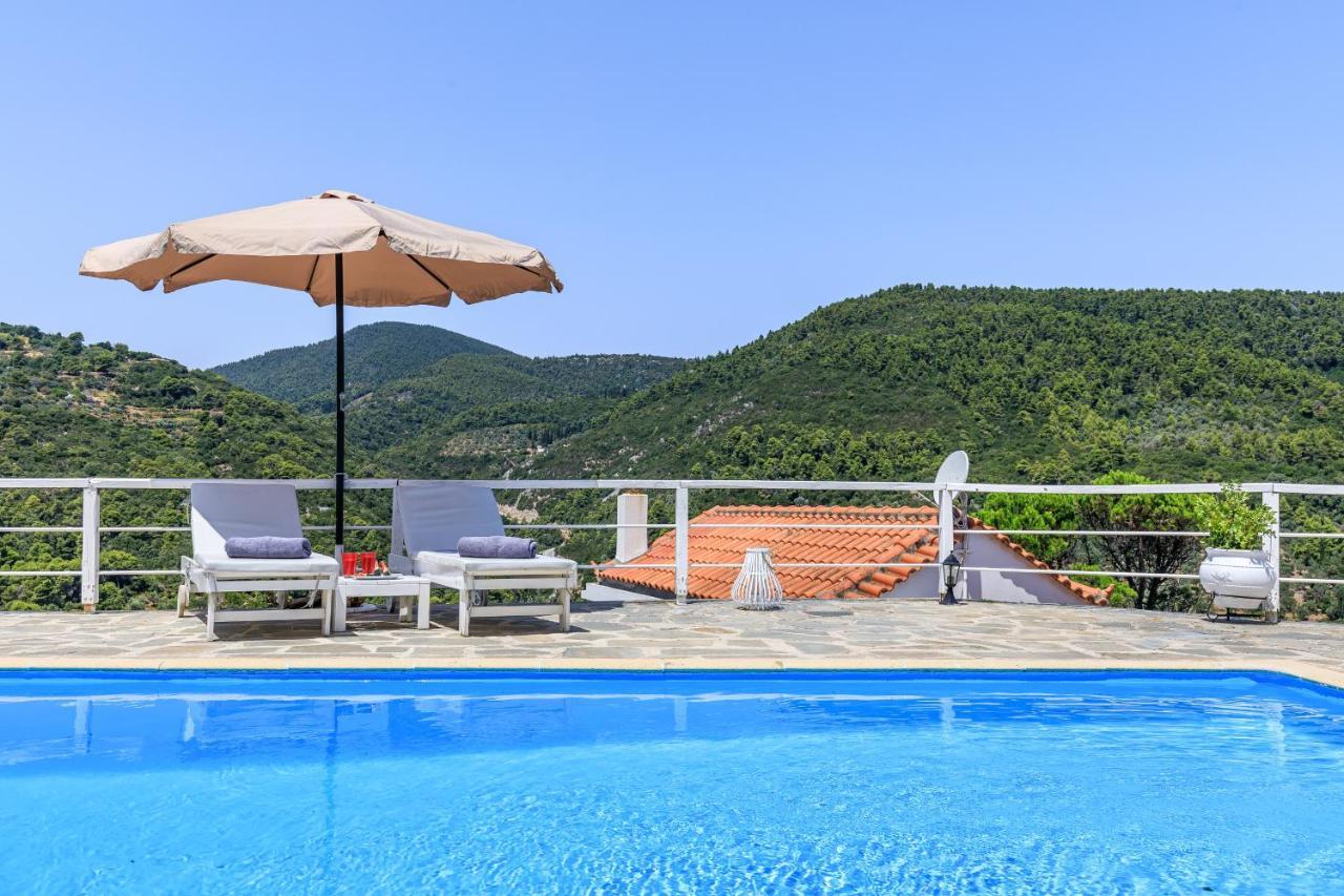 Villa Fotini Kalivi In Raches Panormos  Zewnętrze zdjęcie
