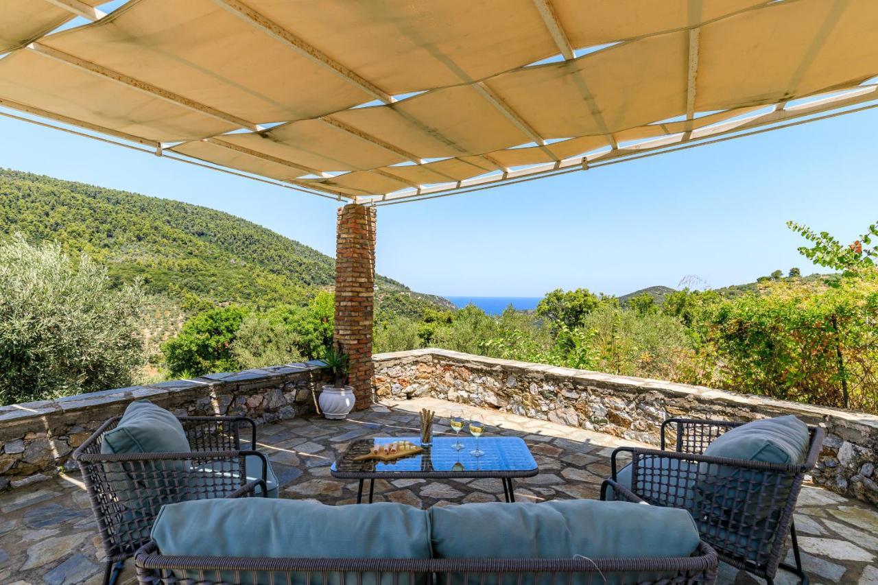 Villa Fotini Kalivi In Raches Panormos  Zewnętrze zdjęcie