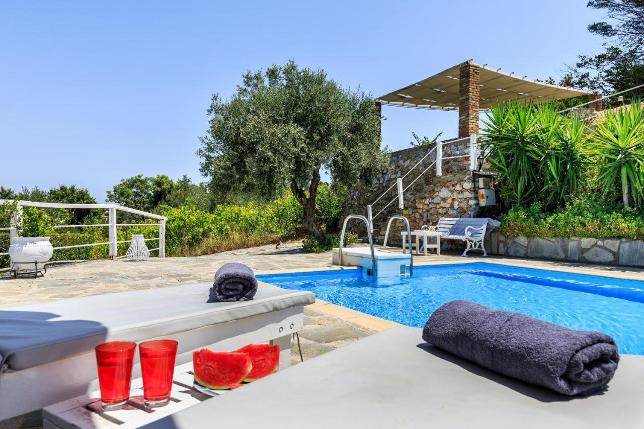 Villa Fotini Kalivi In Raches Panormos  Zewnętrze zdjęcie