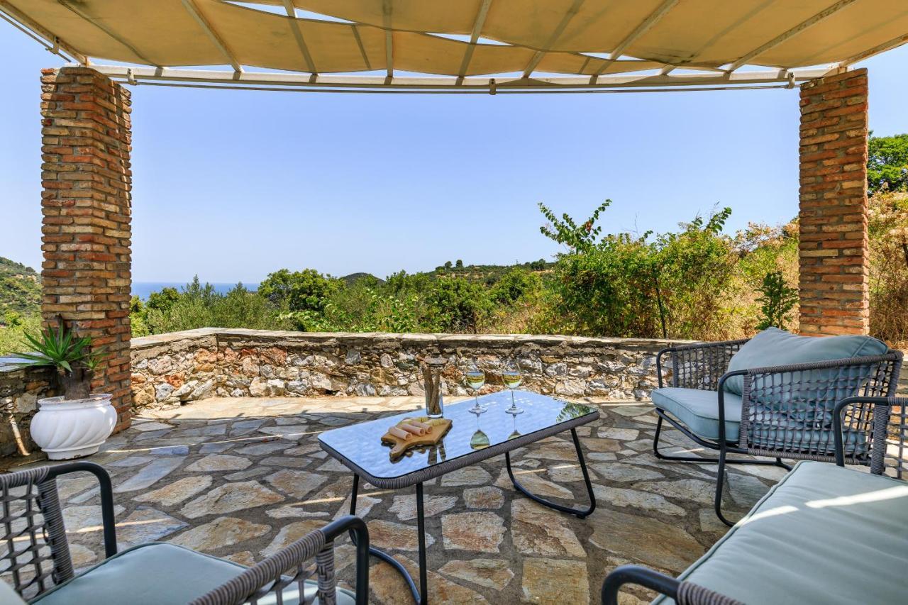 Villa Fotini Kalivi In Raches Panormos  Zewnętrze zdjęcie
