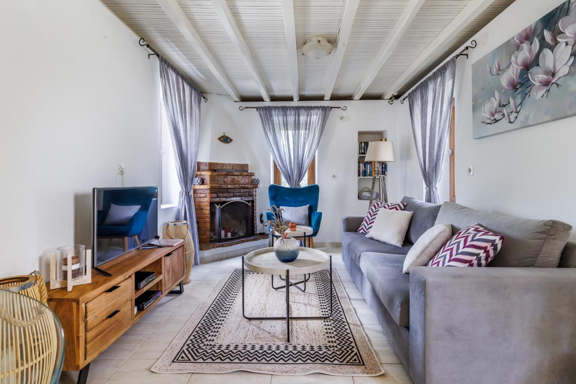 Villa Fotini Kalivi In Raches Panormos  Zewnętrze zdjęcie