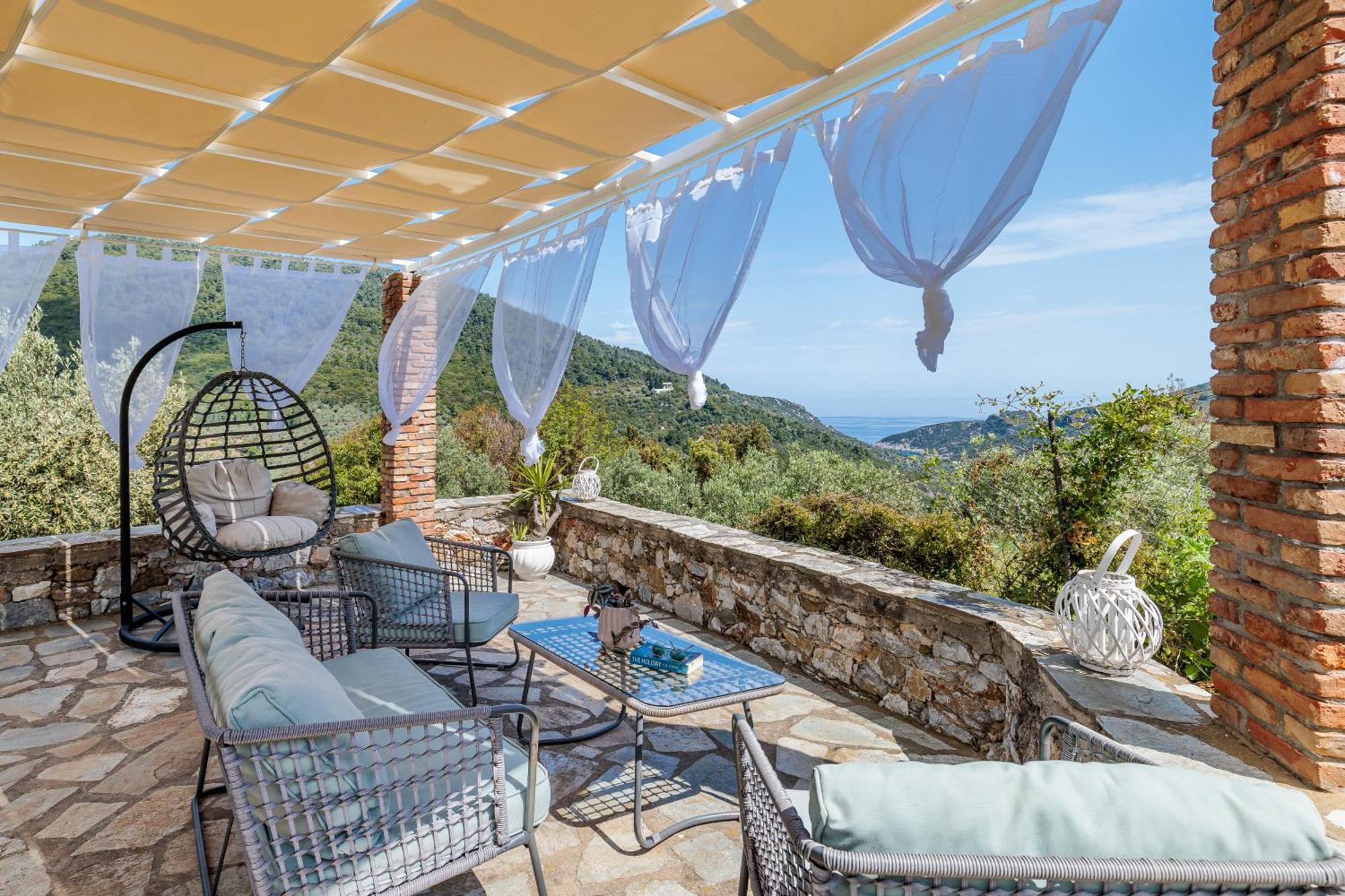 Villa Fotini Kalivi In Raches Panormos  Zewnętrze zdjęcie