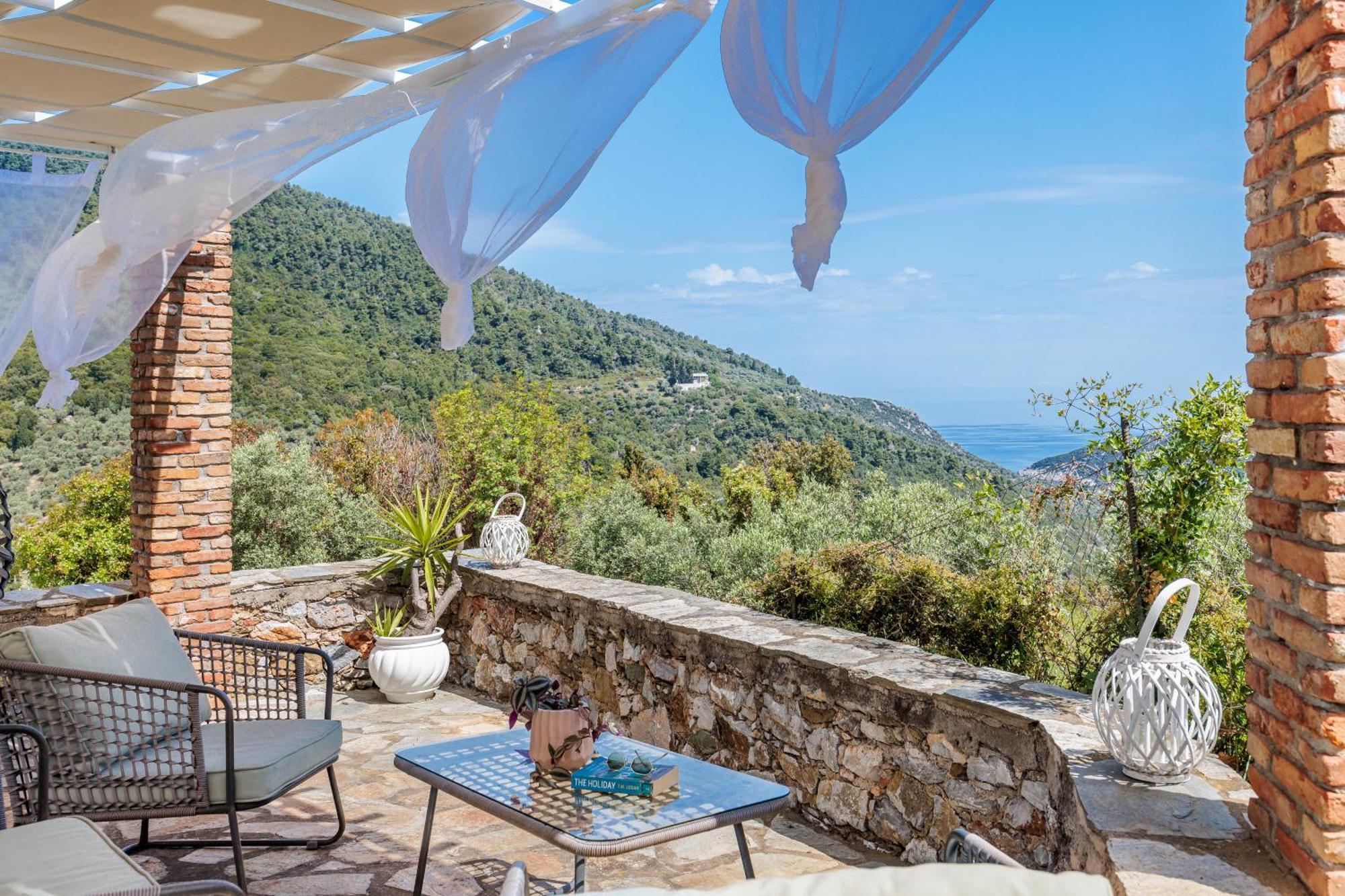 Villa Fotini Kalivi In Raches Panormos  Zewnętrze zdjęcie