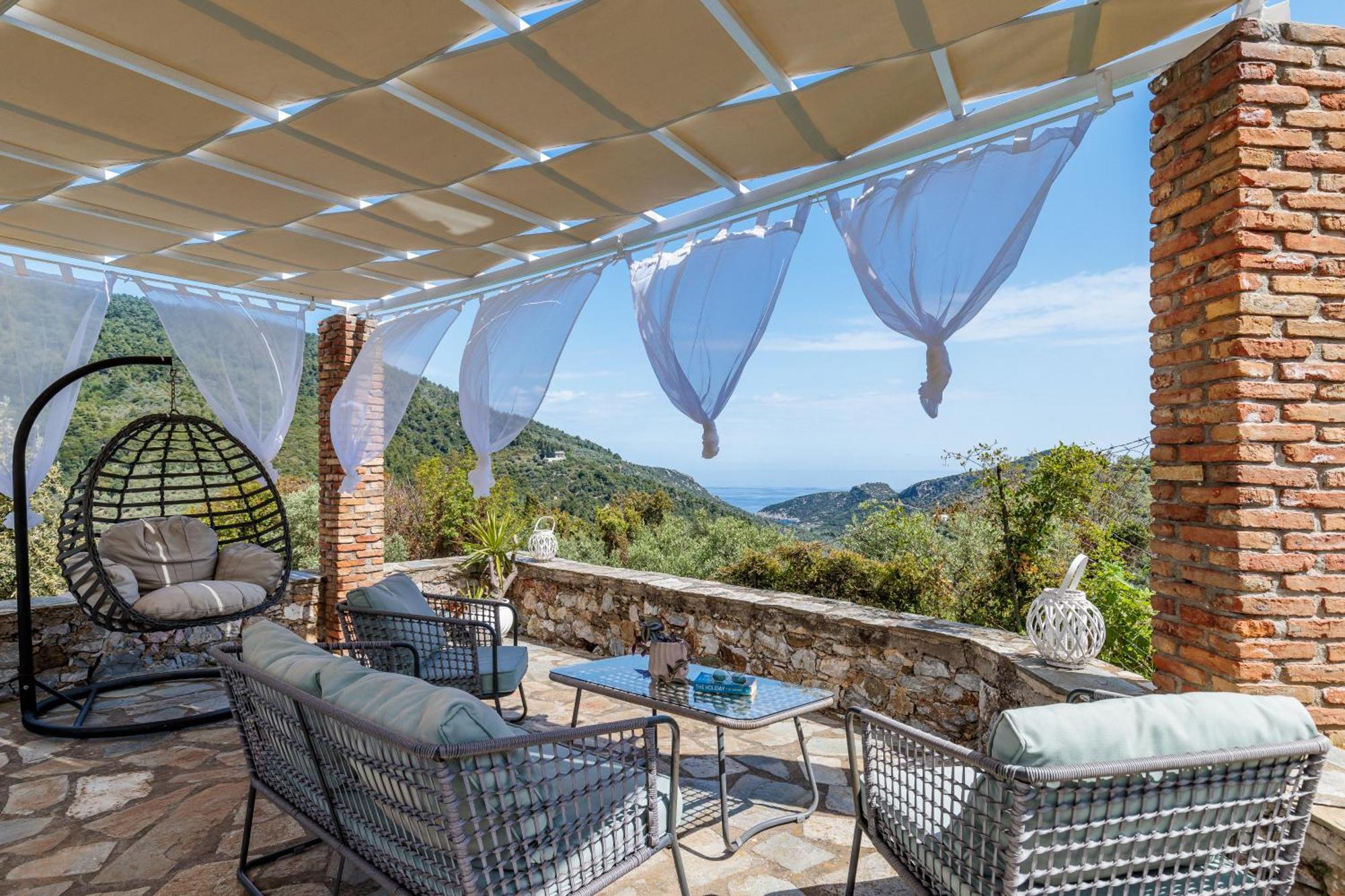 Villa Fotini Kalivi In Raches Panormos  Zewnętrze zdjęcie