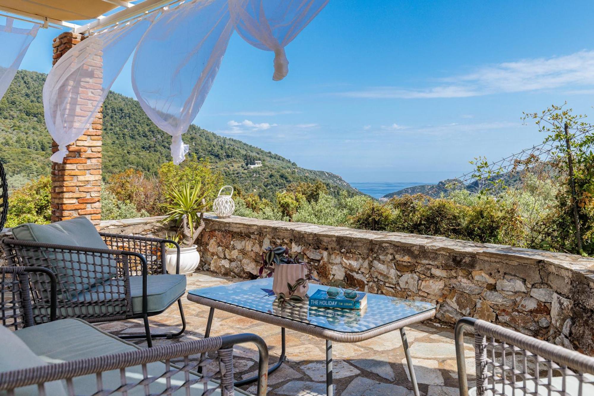 Villa Fotini Kalivi In Raches Panormos  Zewnętrze zdjęcie